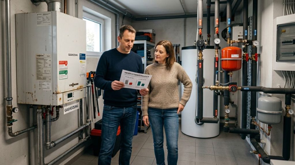 Wärmepumpe oder Gasheizung